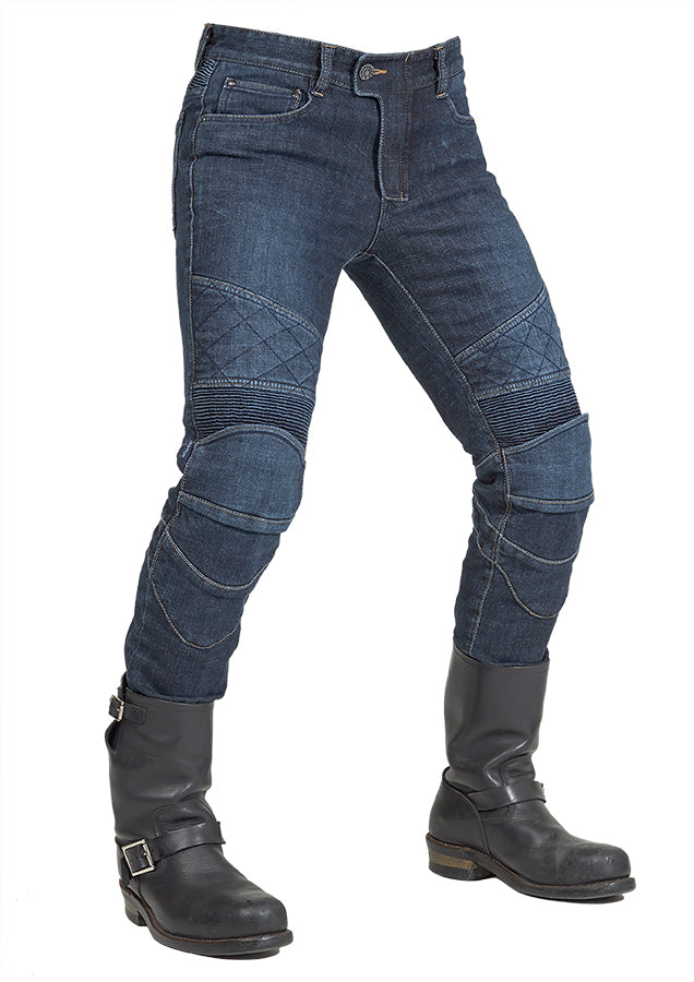 GUARDIAN-K BLUE | Men's Aramid reinforced Motorcycle Riding