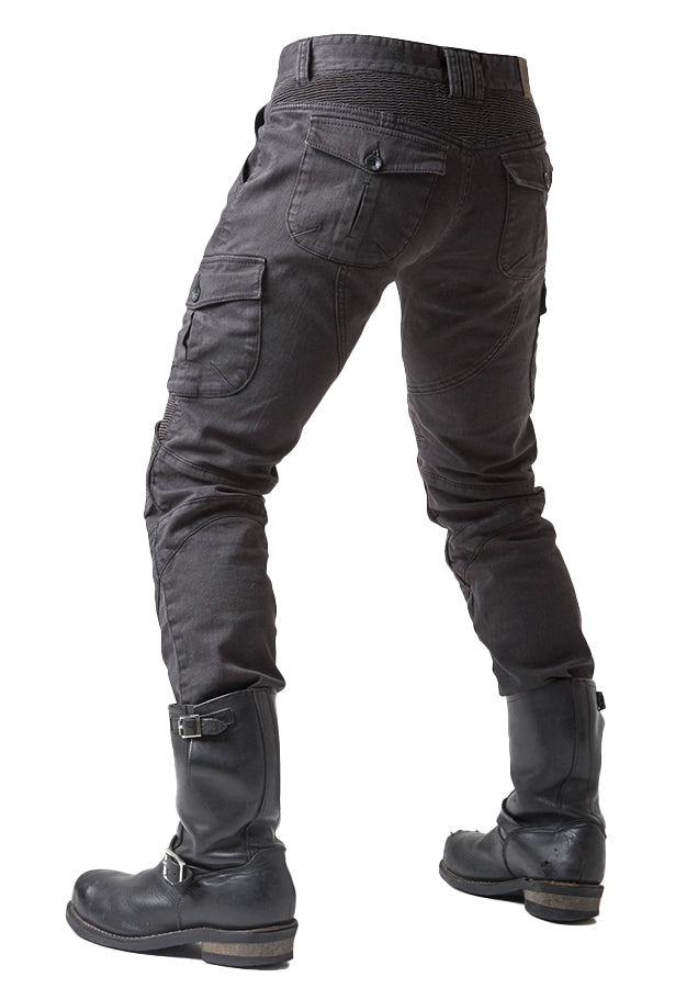 MOTORPOOL GREY Men's Motorcycle Riding Jean Cargo Pants – uglyBROS USA