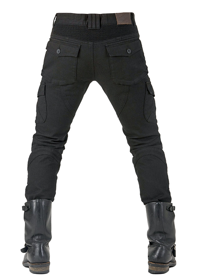 MOTORPOOL BLACK Men's Motorcycle Riding Cargo Pants – uglyBROS USA