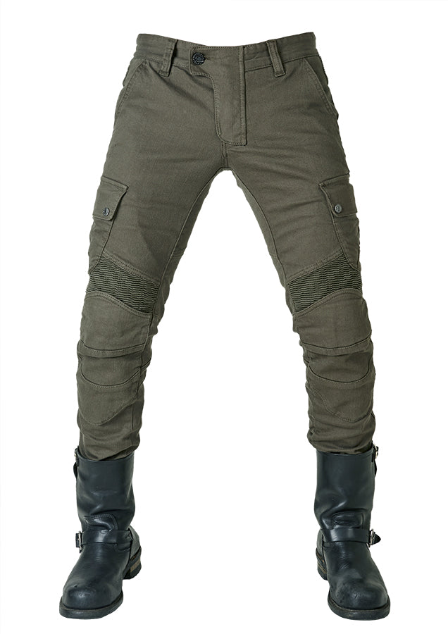 パンツ A.PRESSE Motorcycle Trousers OLIVE 2 A.PRESSE Motorcycle Trousers