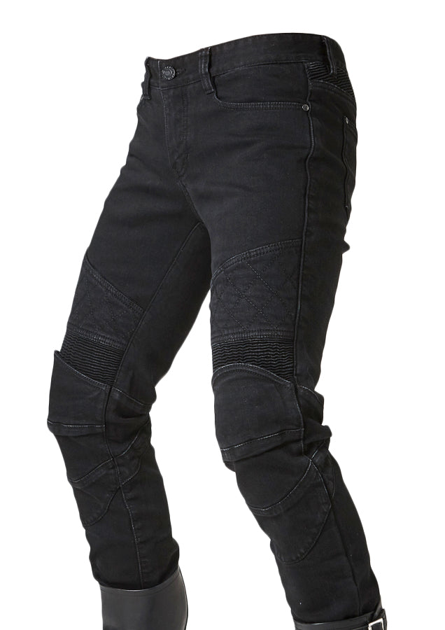 TONUP Men's Black Motorcycle Riding Jean Cargo Pants – uglyBROS USA