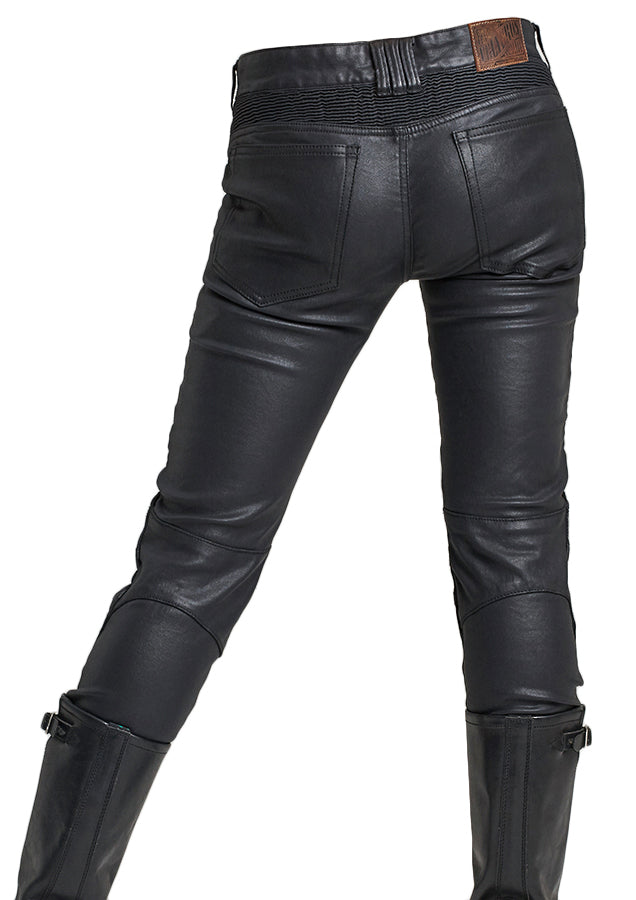TRITON-G Women's Coated Black Motorcycle Riding Jeans – uglyBROS USA