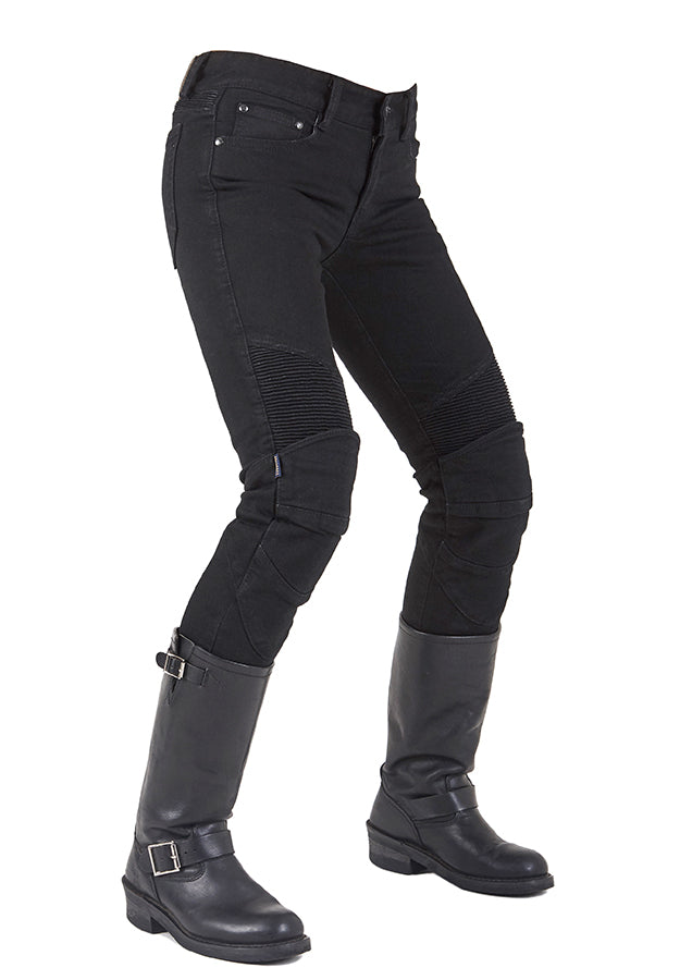 TWIGGY-K Women's Aramid reinforced Motorcycle Riding Jeans
